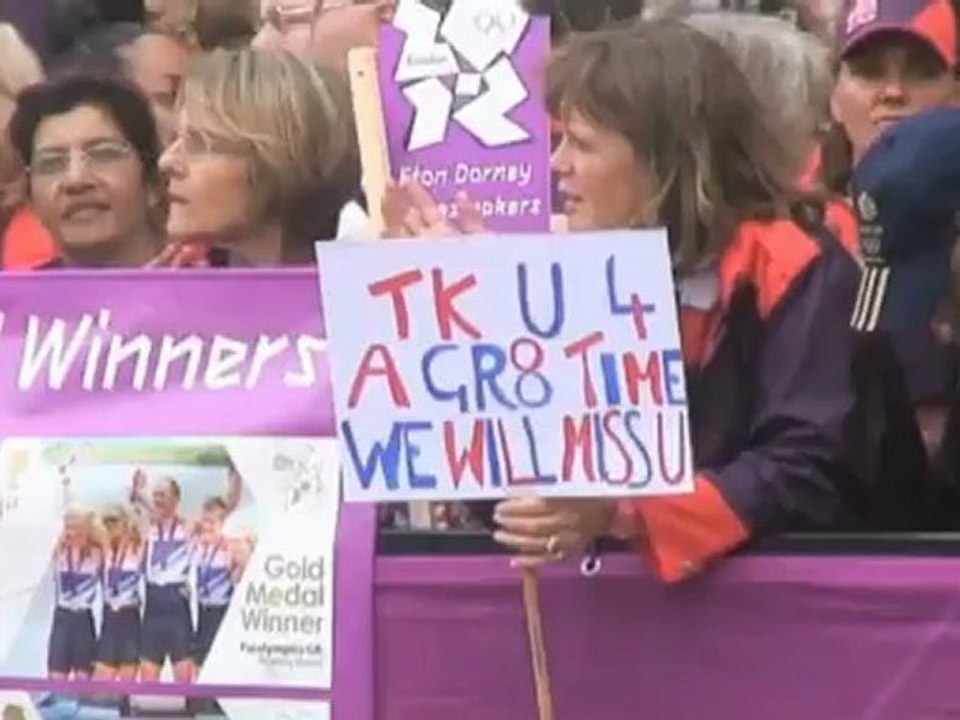 London feiert! Alle wollen sein wie Ennis und Co.