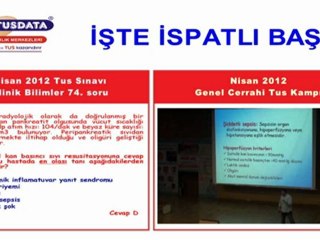 Nisan 2012 Tus Genel Cerrahi 74.soru