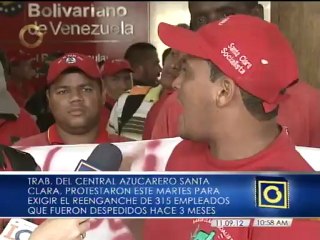 Denuncian despidos de 315 trabajadores de central azucarero expropiado