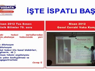 Nisan 2012 Tus Genel Cerrahi 79.soru