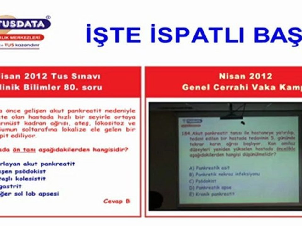 Nisan 2012 Tus Genel Cerrahi 80.soru