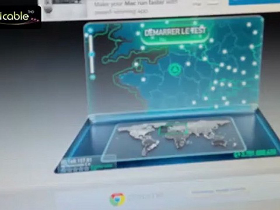Test de débit pour Numericable et Free