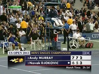 US Open 2012  Final Djokovic - Murray 444