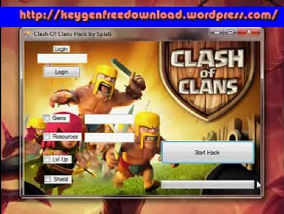 Clash of clans cheats free download