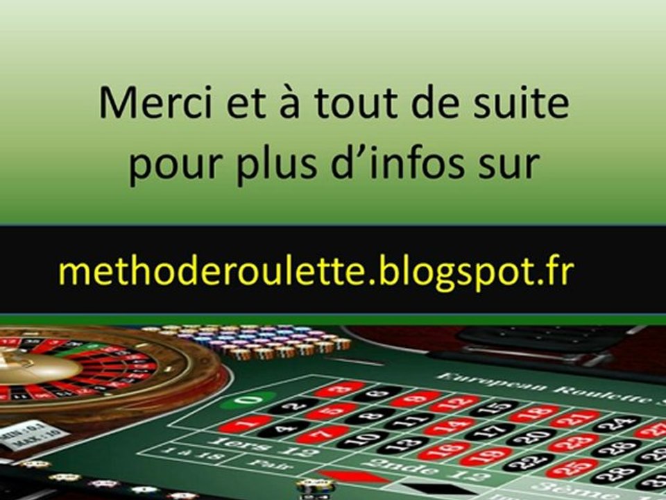 Méthode roulette 100 €