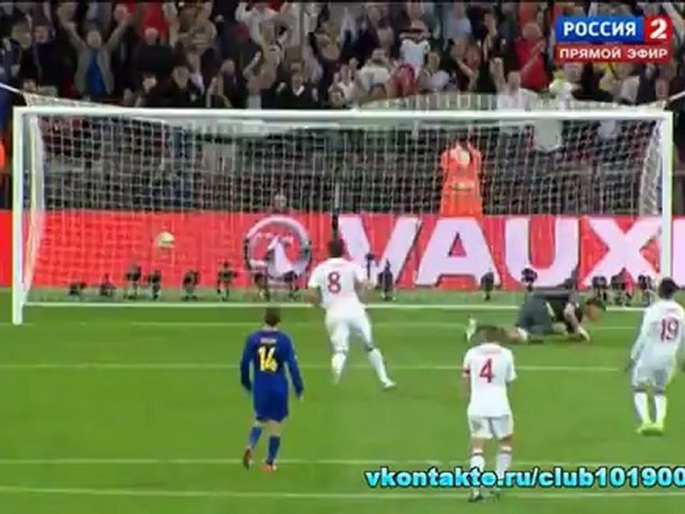 Англия - Украина 1:1