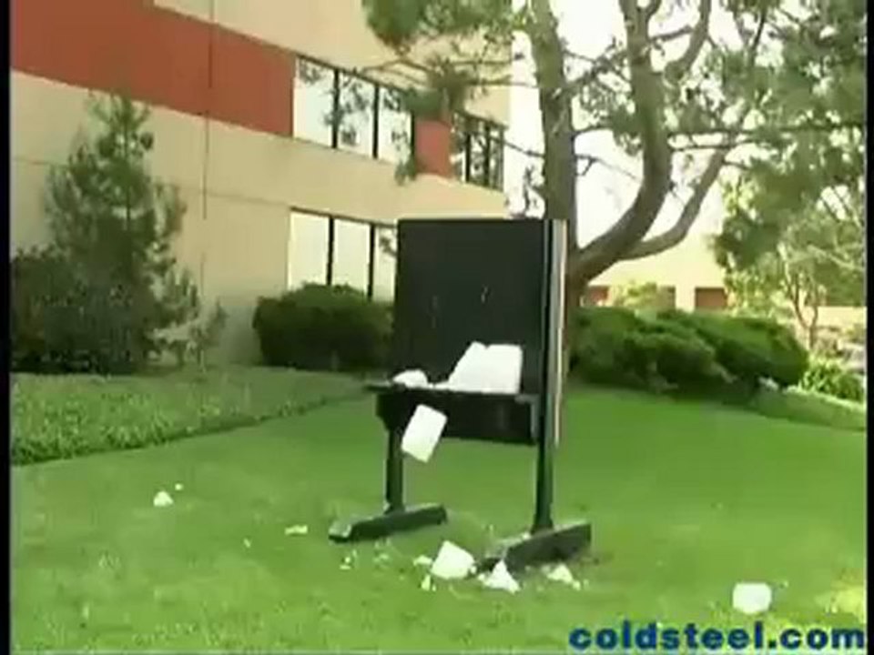 Cold Steel Torpedo _ Hellish Fun Throwing Weapon