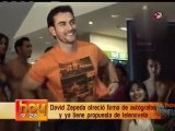 David Zepeda @davidzepeda1 ofreció firma de autógrafos y ya tiene propuesta de telenovela