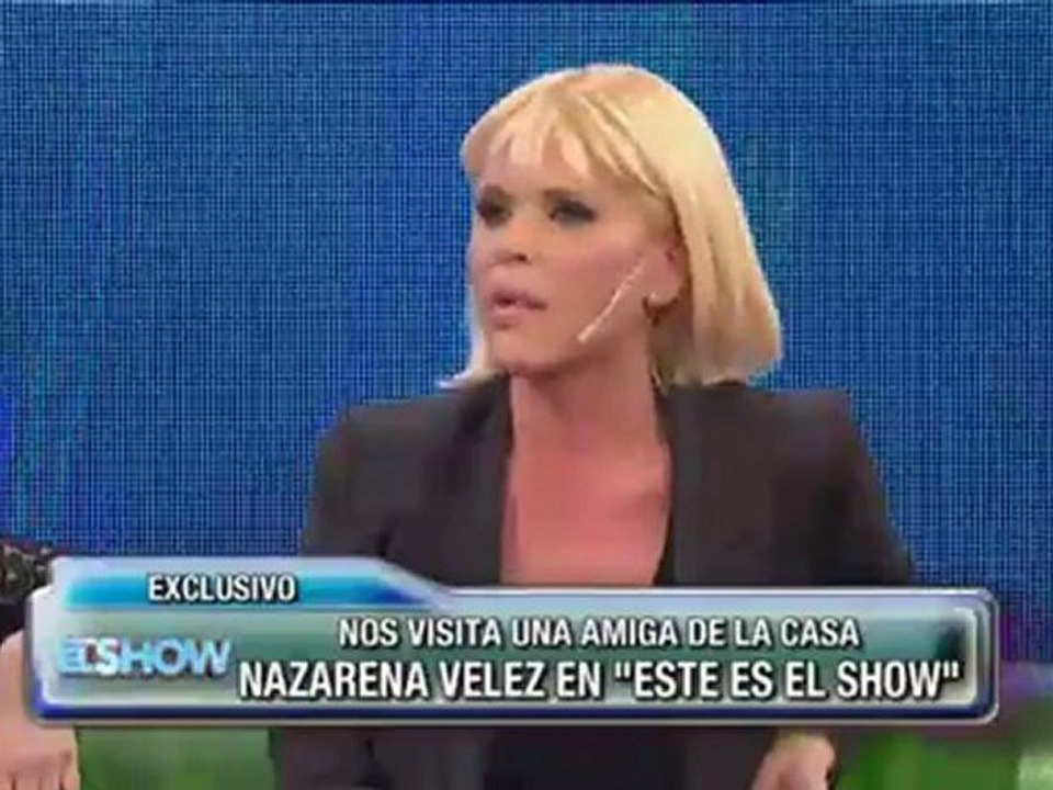 Nazarena no quiere disculpas de Moria