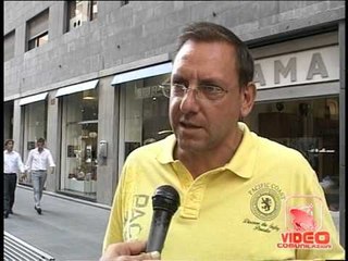 Napoli - La "Vecchia City" a rischio default: protestano i commercianti (11.09.12)