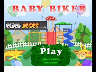 Como ajudar um bebe a andar de moto