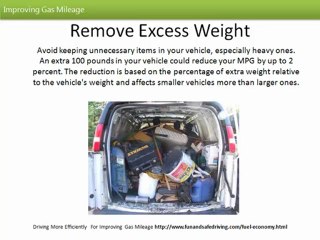 Improving Gas Mileage By Driving More Efficiently