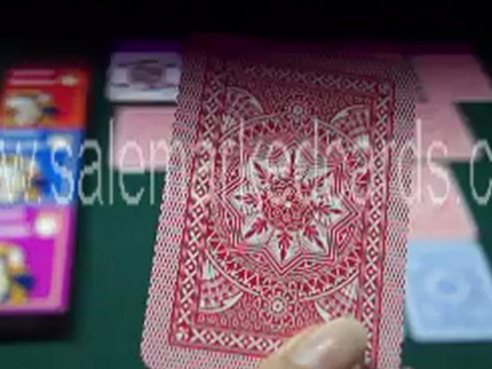LUMINOUS CARKED CARDS-Modiano Cristallo