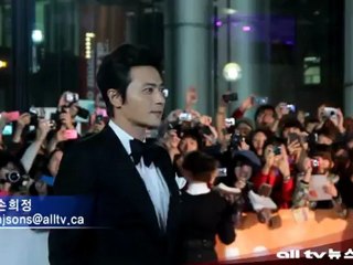 한국의 대표 배우 장동건 나쁜남자로 변해 토론토 등장 ALLTV NEWS EAST 11SEP12