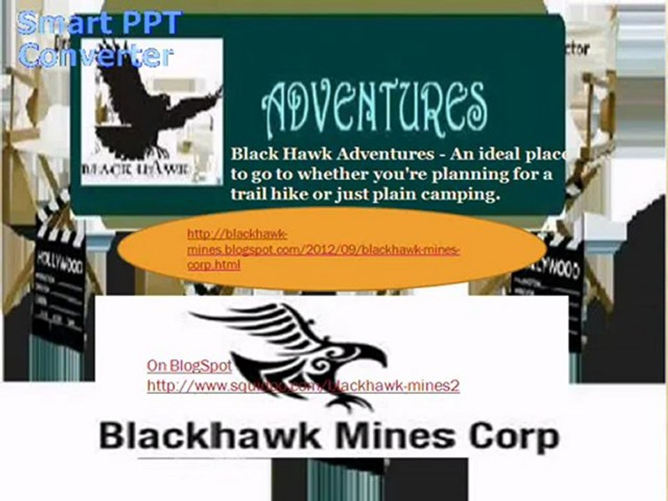 Black Hawk Adventures: Blackhawk Mines Corp - BlogSpot