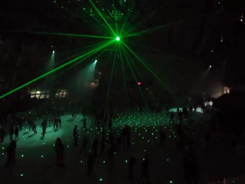 soirée laser patinoire de Boulogne-Billancourt
