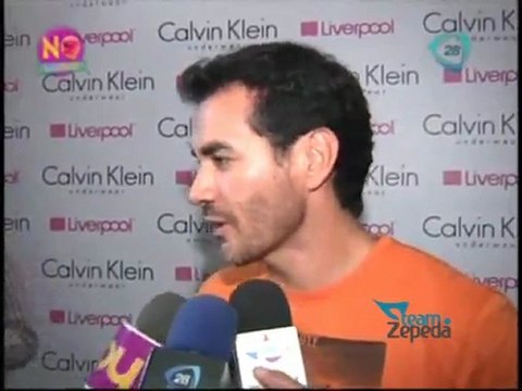David Zepeda @davidzepeda1 valora mucho el cariño que el público le demuestra