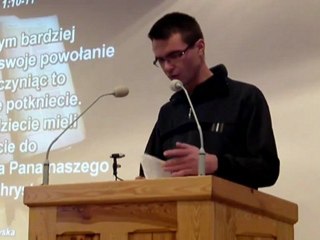 Nauczanie - zbór ChWZ w Kłodzku 06.09.2012 - Królestwo Boże objawione nam w Chrystusie - czw