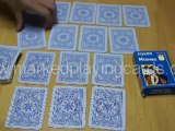 Modiano-Crystal card-blue-marked cards- cold deck- contact lenses