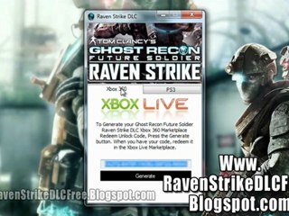 Ghost Recon Future Soldier Raven Strike DLC Codes Free Giveaway