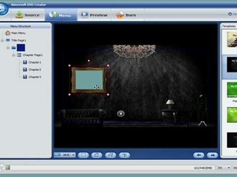 Burn Vuze Movie to DVD for Playback on DVD Players