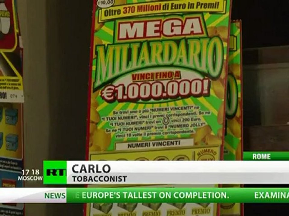 Jackpot Junkies: Gambling cult & addiction in debt-ridden Italy
