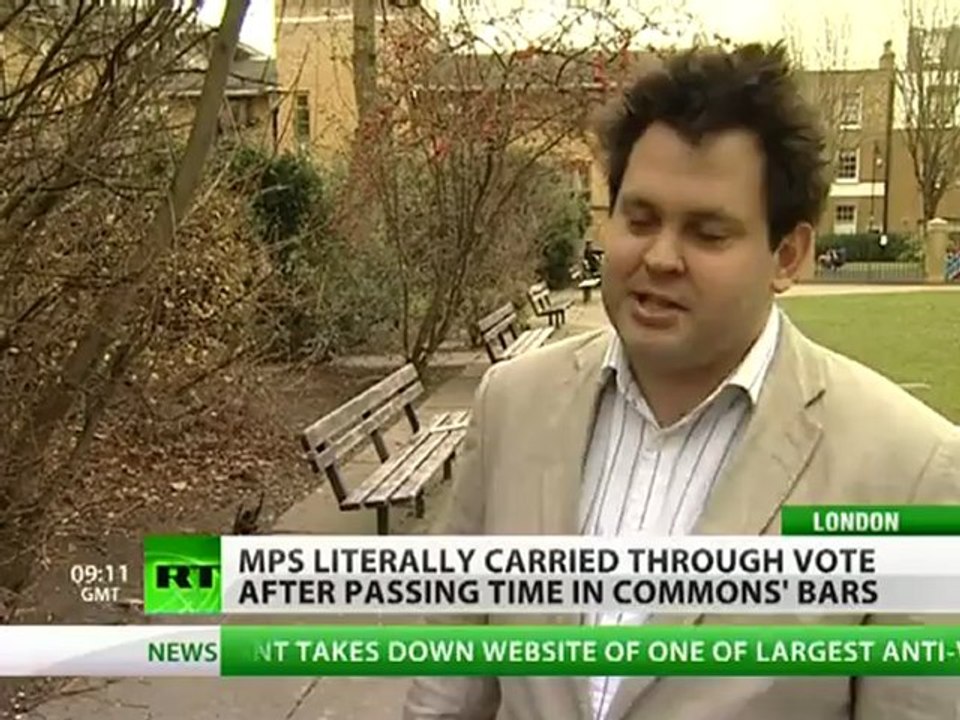 British MPs drunk on power or just drunk?