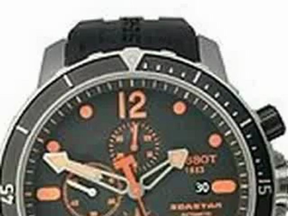 Cheap Tissot Seastar 1000 Chronograph Automatic Black Dial R