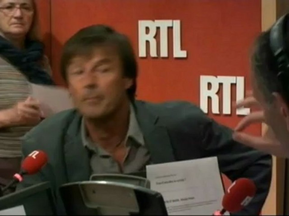 Nicolas Hulot répondait aux questions des auditeurs