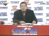 (Vídeo) Rueda de prensa del candidato Hugo Chávez - (1/8)