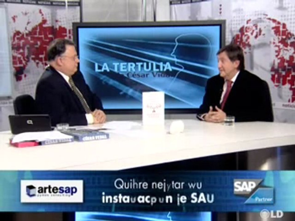Federico Jiménez Losantos presenta Historia de España II con César Vidal - 17/12/09