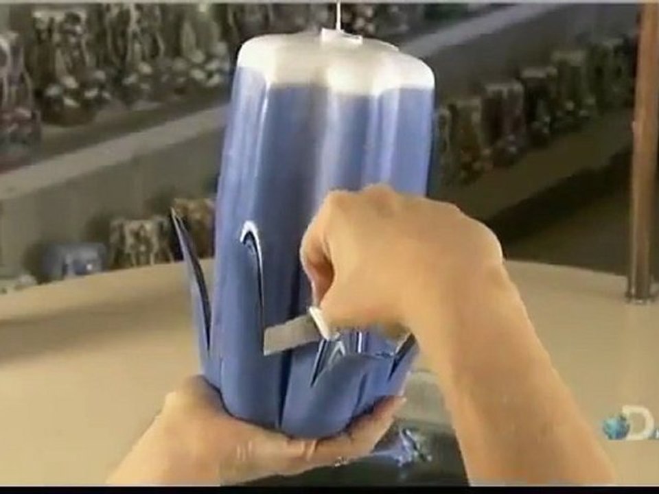 Comment sont faites les bougies décoratives ?