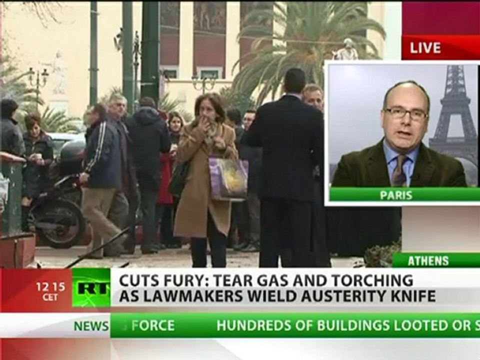 Bailout Sellout: 'Germany desperate to chop Greek gangreen'