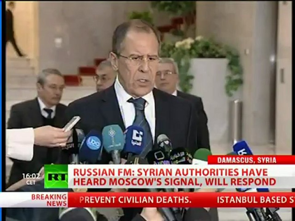 Syrian Signals: Assad 'ready for talks' after meeting Lavrov