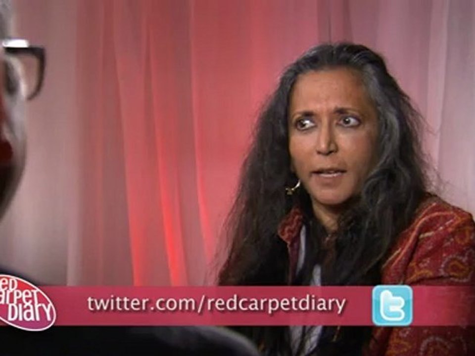 Director Deepa Mehta of Midnight's Children at the Toronto International Film Festival 2012