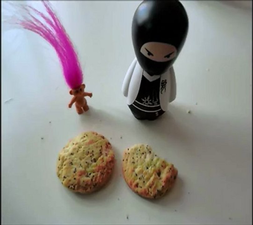 ninja et ses (gateaux stop motion)