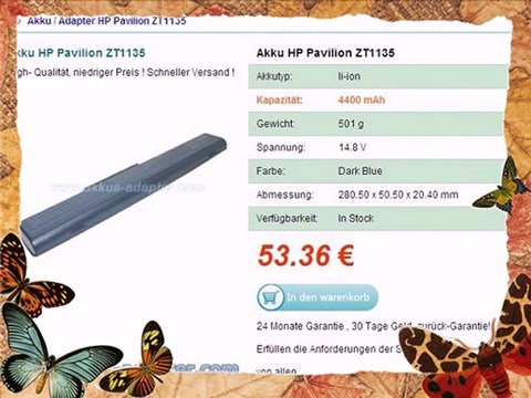 Akku Dell Vostro 1710