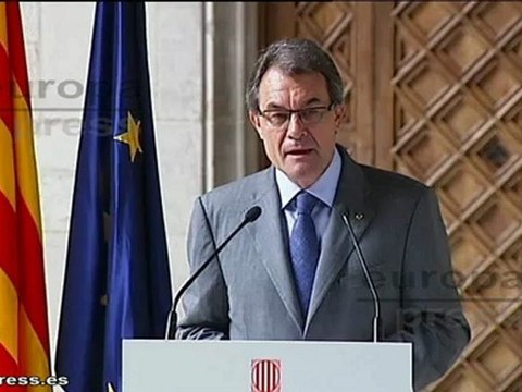 Mas quiere para Cataluña estructuras de Estado