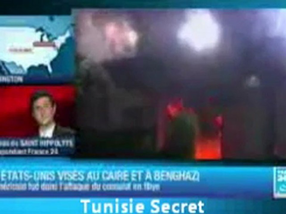 URGENT Libye : l'ambassadeur américain tué dans une attaque Tunisie Secret
