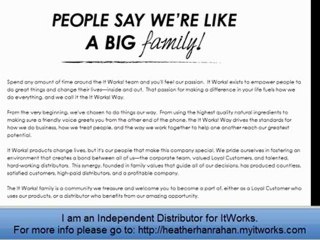 Make Money From Home With ItWorks - The It Works Way
