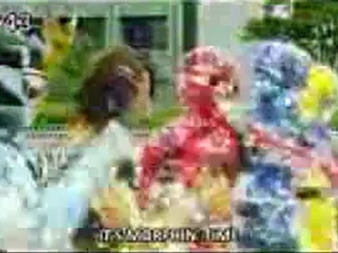 Go-Busters henshin and roll call