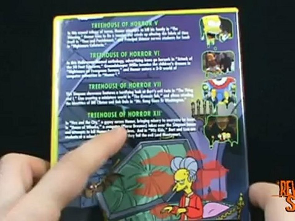 Spooky Spot - The Simpsons Treehouse of Horror DVD