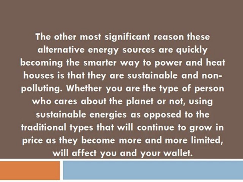 When Geothermal & Residential Solar Just Make More Sense