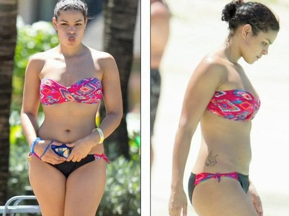 Jordin Sparks Flaunts Her Amazing Bikini Body! - Hollywood Hot - video