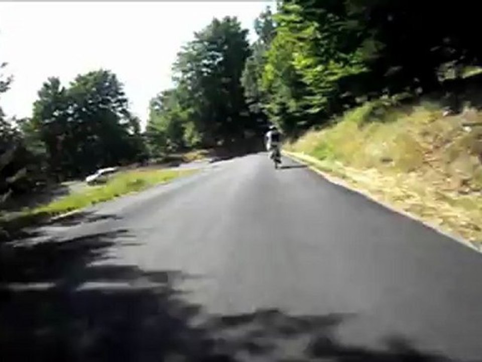 descente de la montagne de Lure