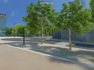 Présentation virtuelle de la place des Jacobins par la Mairie du Mans