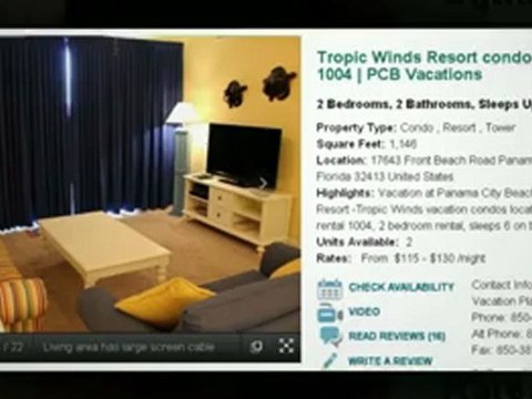 Panama City Beaches family vacation rental destination in North West, Florida PCBVacation.com