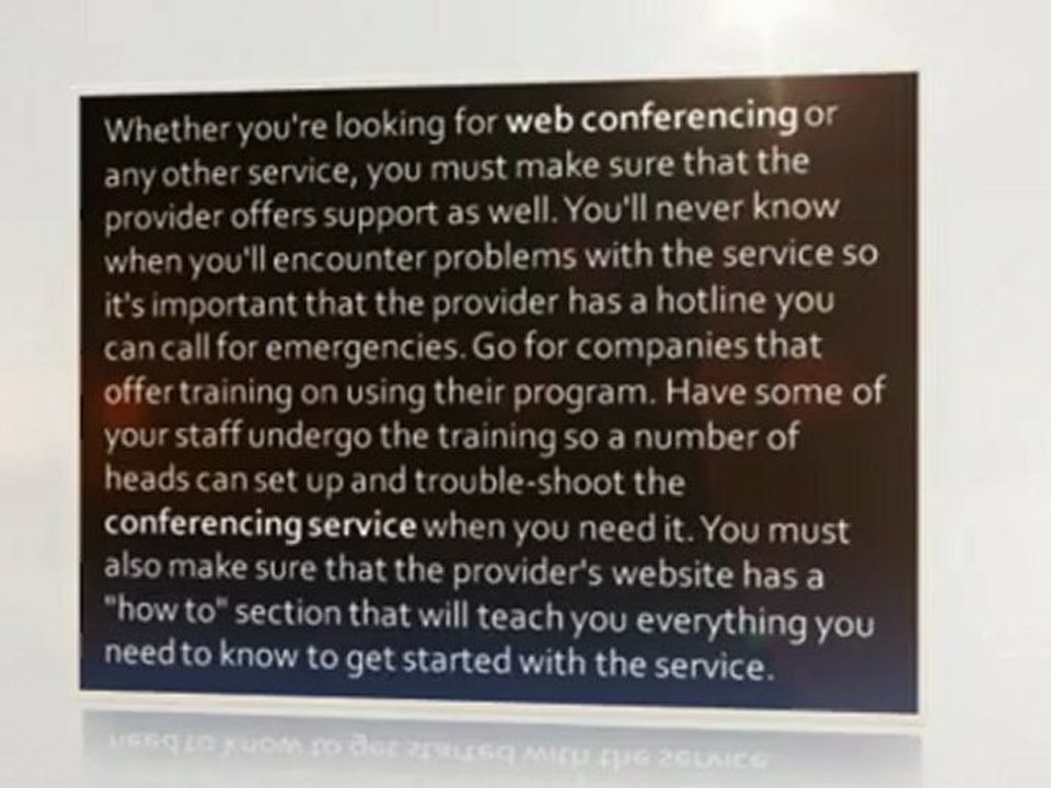 Video Conferencing | Identifying a Good Video Conferencing Service