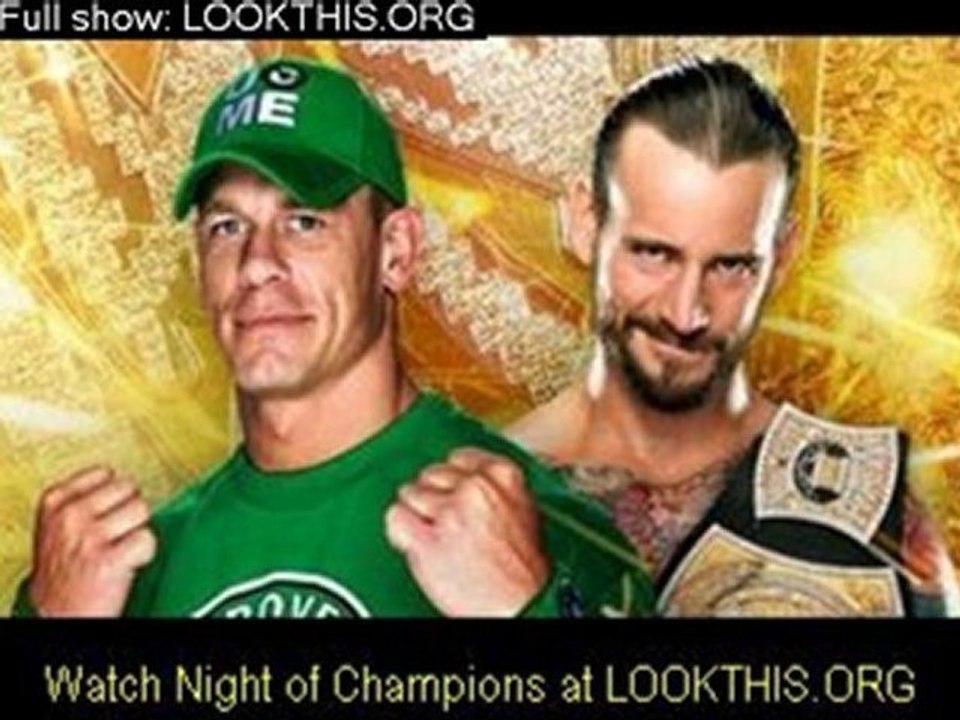 The Undertaker returns Night of Champions 2012