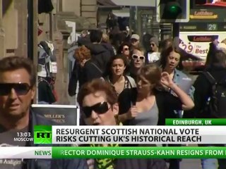 Bucking the Palace: Scottish national wave hits British Isles